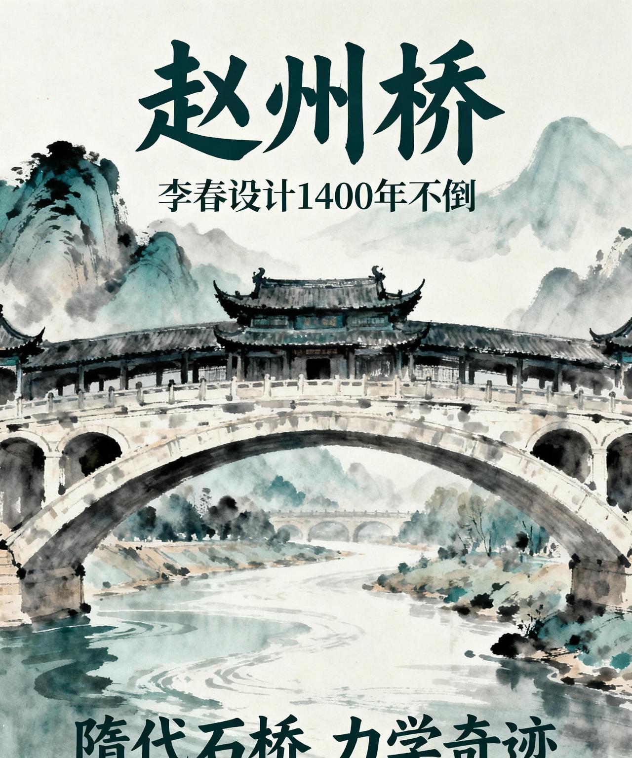 隋朝工匠李春，建了座石桥，骗了世人1400多年，直到洪水过后，大家才发现：这哪里