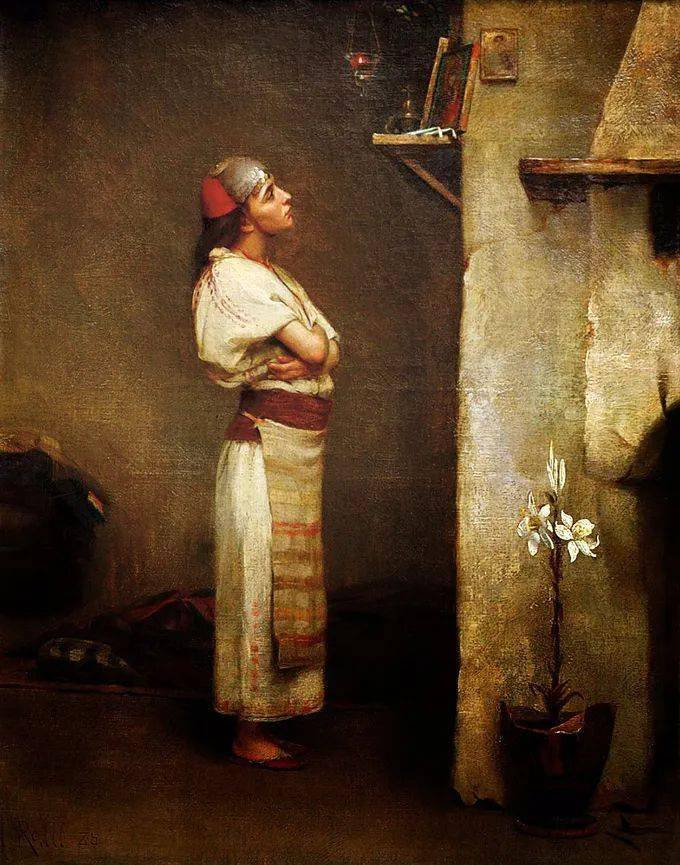 希腊画家蒂奥多·拉利（ThéodoreRalli）绘画作品欣赏遇见艺术绘画遇见