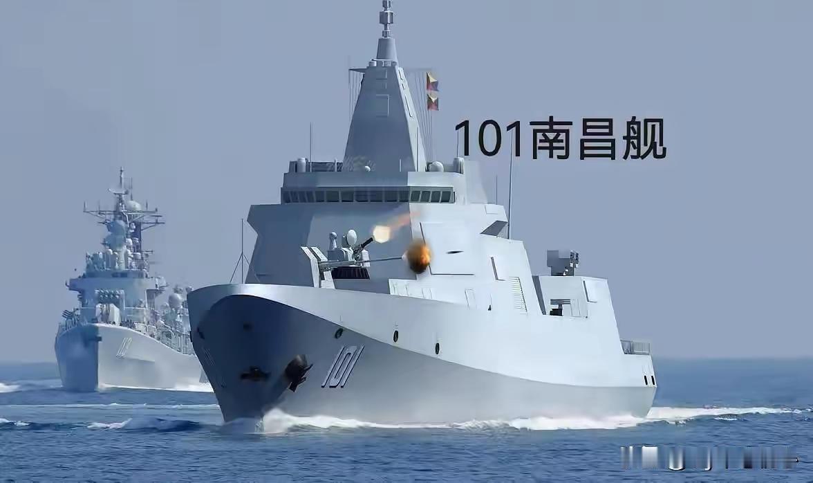 东大海军055型万吨大驱，从101到110，已经全部服役。欣赏一波055的美图。