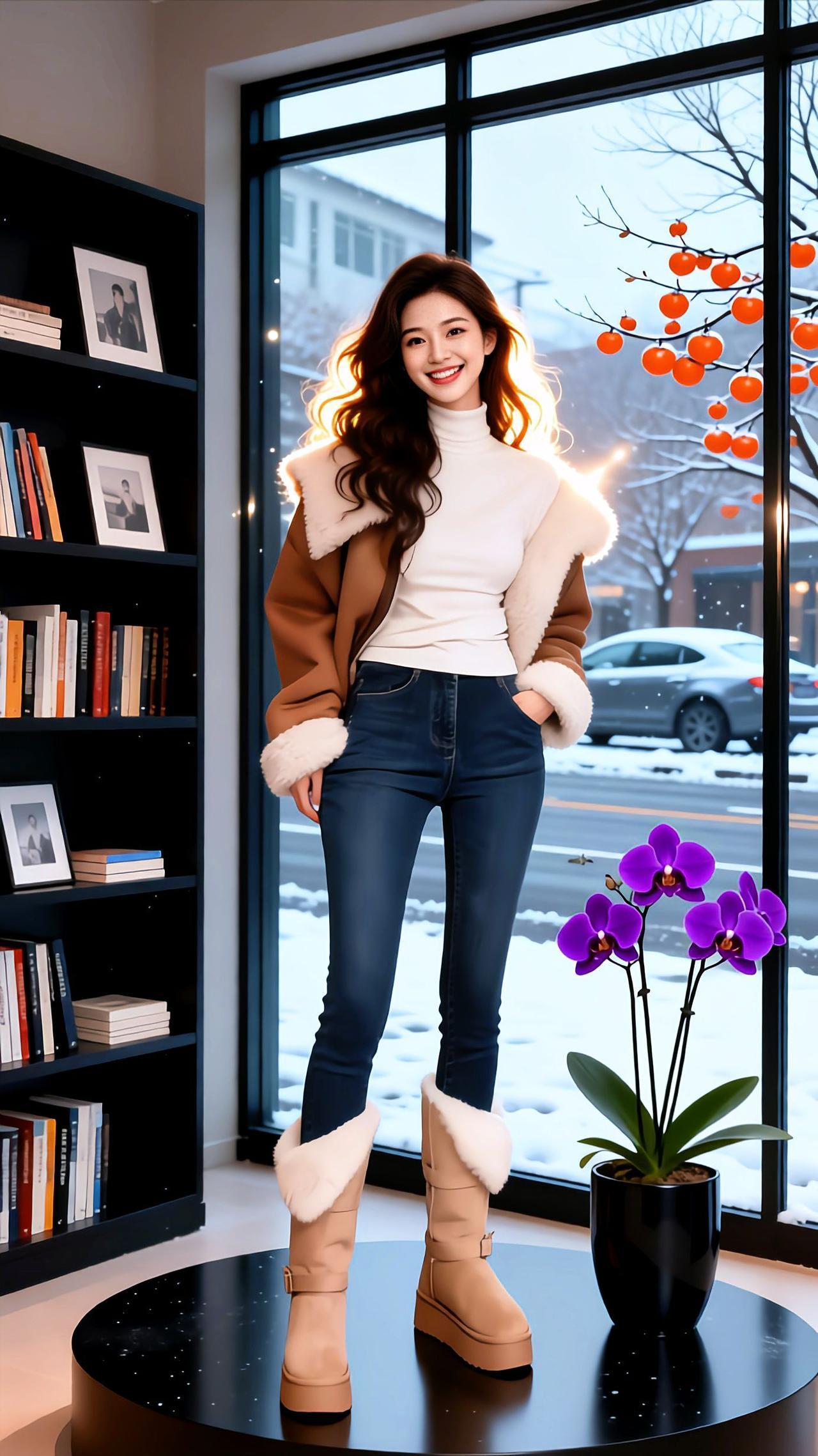 品质女装穿搭穿搭牛仔裤牛仔裤搭配牛仔裤天花板