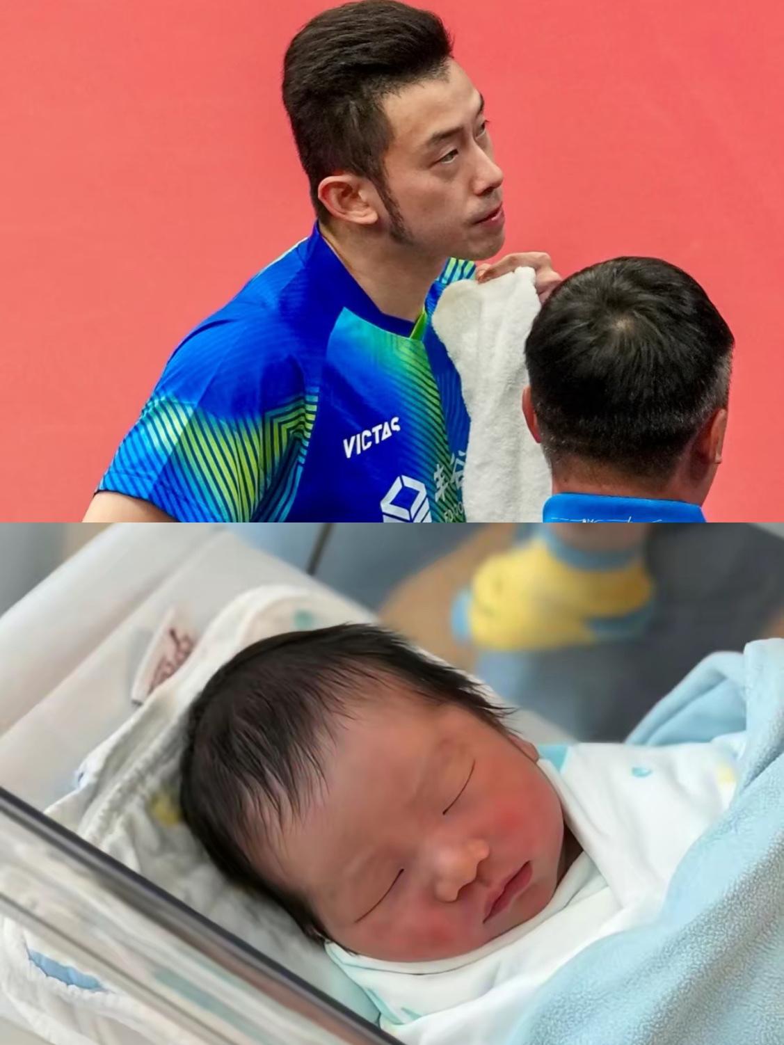 正在参加wtt新加坡大满贯的黄镇廷传来了好消息！​黄镇廷的太太在社媒晒出多张