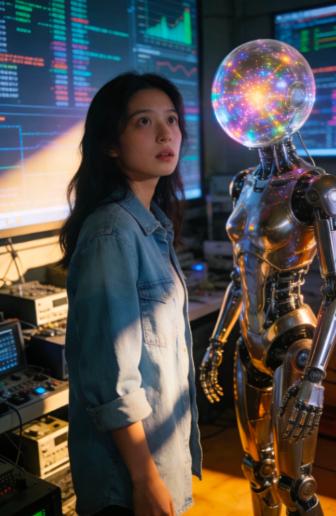 刚看到一个新闻，我后背突然一凉。人民日报请全国人民给AI起中文名字，说真的