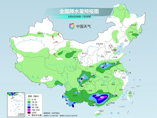 黄淮、江淮等地成降雨核心区, 鲁北等地将有大到暴雨