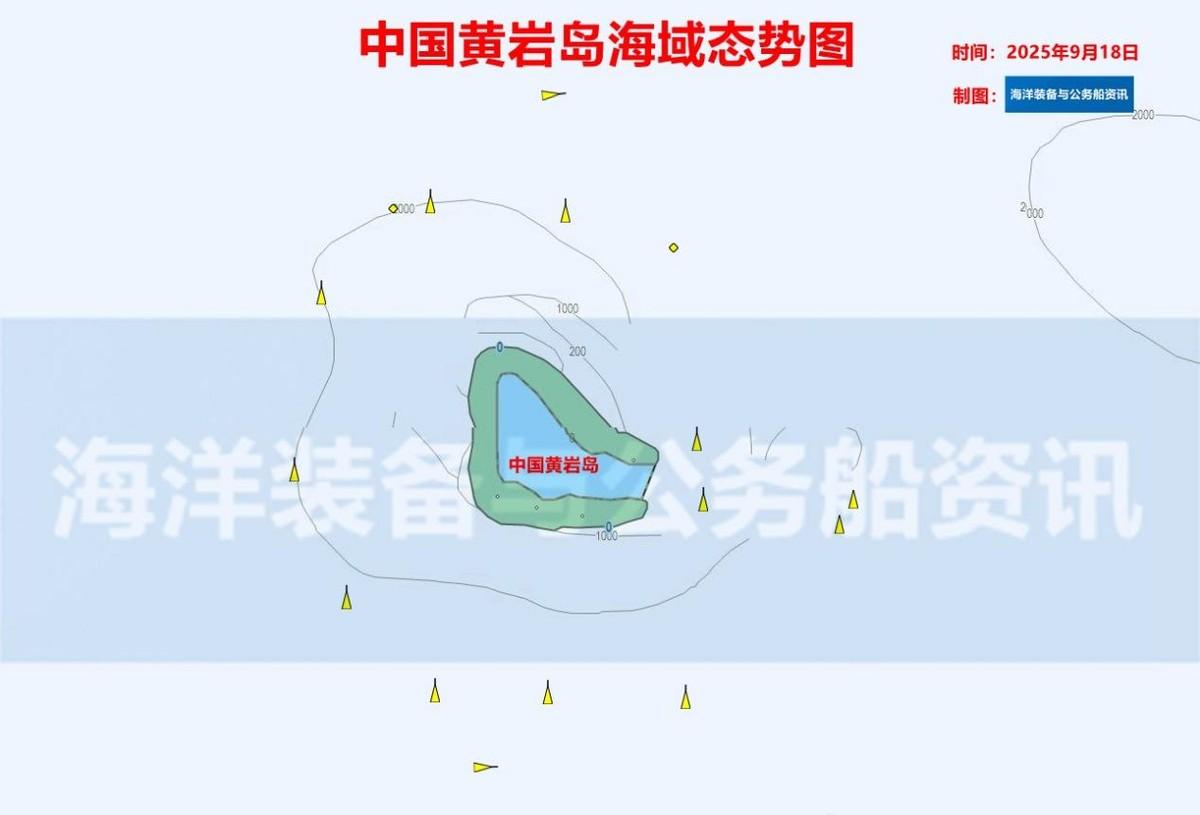 菲律宾果然不死心，鼓动大批渔民从四面八方侵闯黄岩岛，不料被中方一个动作彻底破防