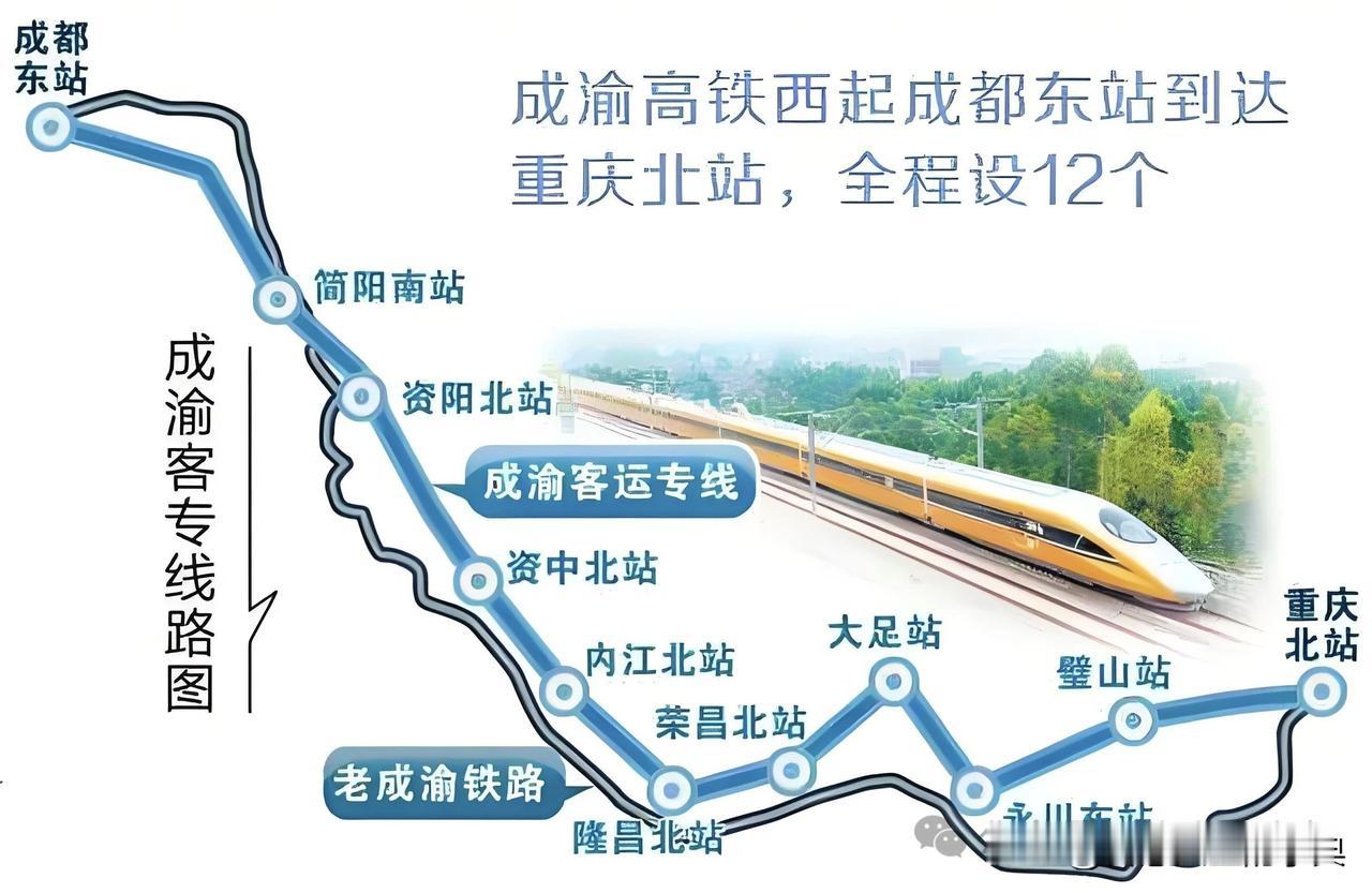 不知不觉，成渝高铁已经通车十周年。如果按时速300公里的标准来说，它都是四川和重