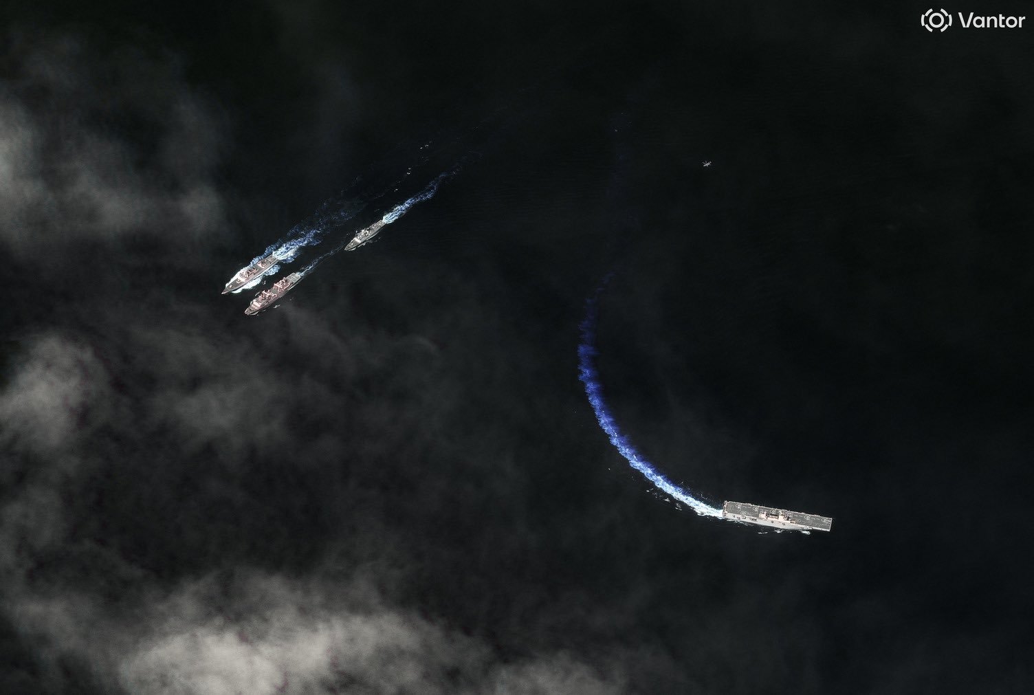 🔻可以预见的未来，随着卫星性能越来越强，数量越来越多，中美之间的互相对陆地，对