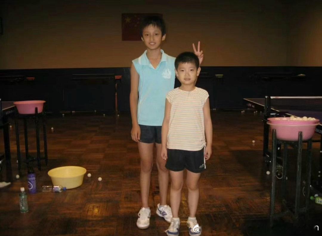 好小一个，没见过的幼莎幼头🤏🏻王楚钦孙颖莎