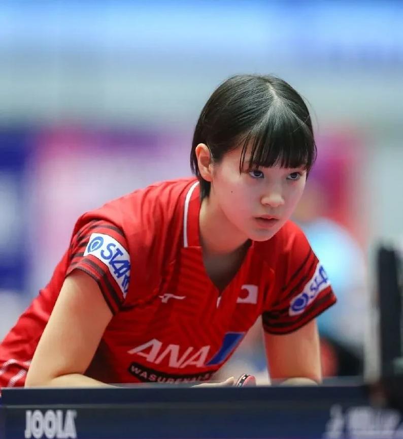 长崎美柚“一串三”！并非绝对主力的日本选手长崎美柚3：2战胜中国二线好手陈熠，