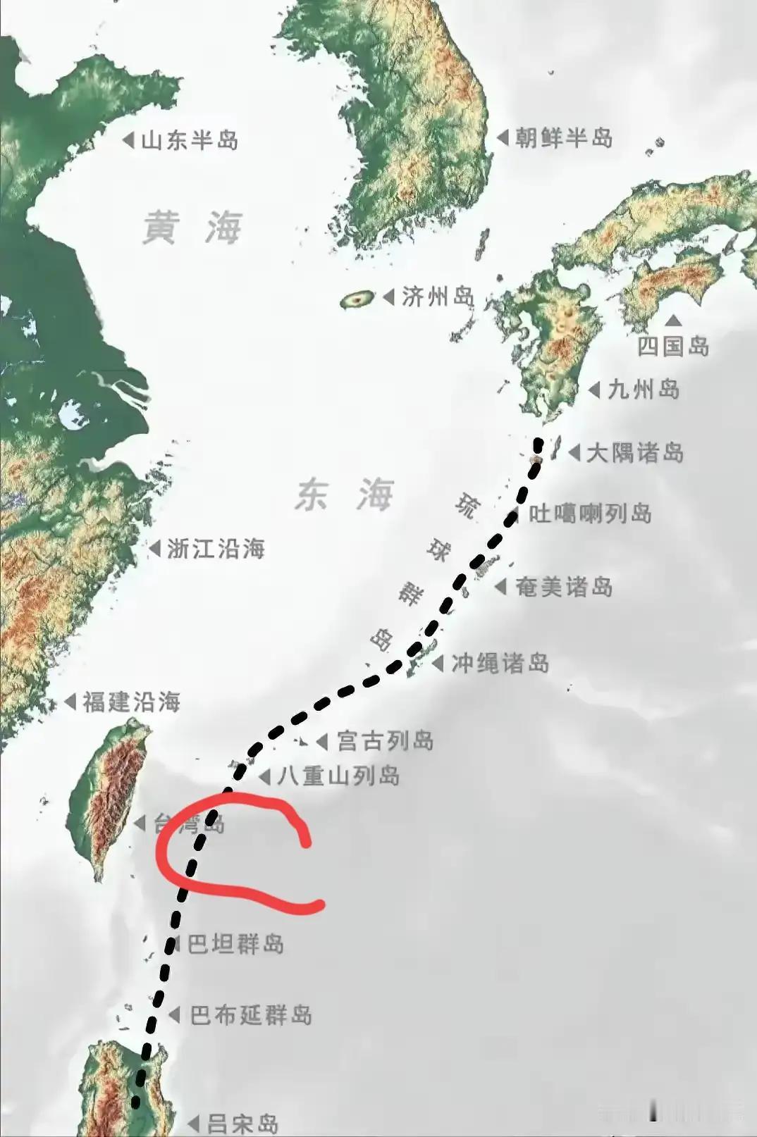 看了地图就知道日菲划界谈判有多扯蛋。巴丹岛历史上属于中国，现在由菲律宾实控，中国