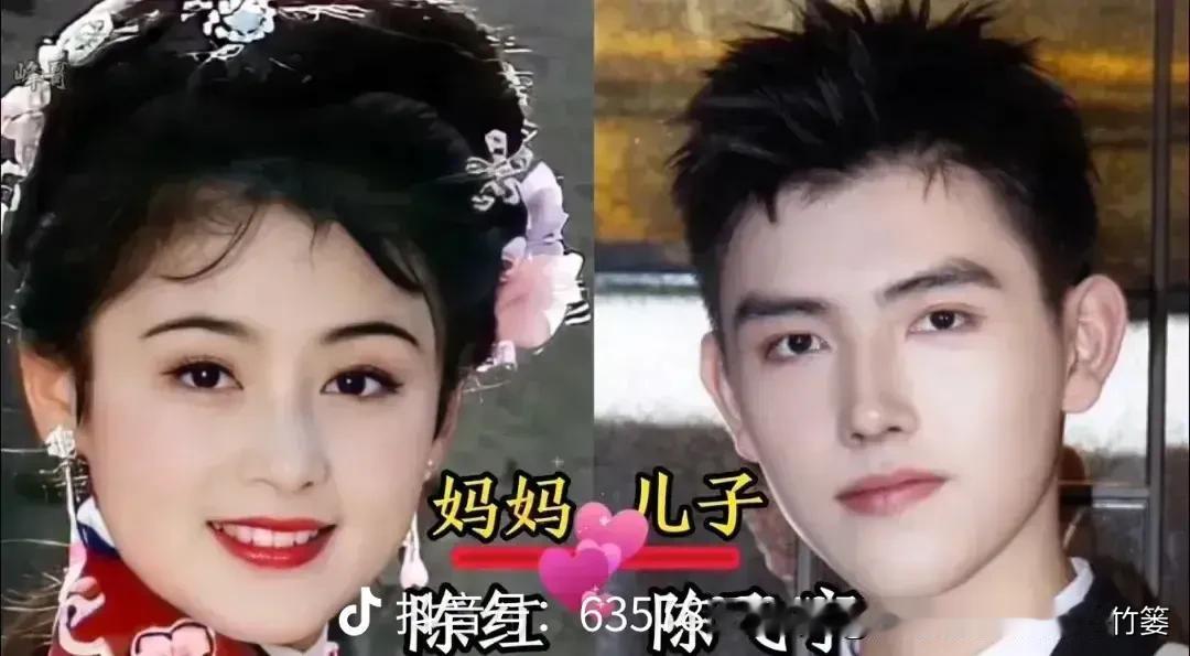 盘点圈内明星母子父子，帅气儿子个个都是贴心皮夹克都说女儿是贴心小棉袄，儿子是暖