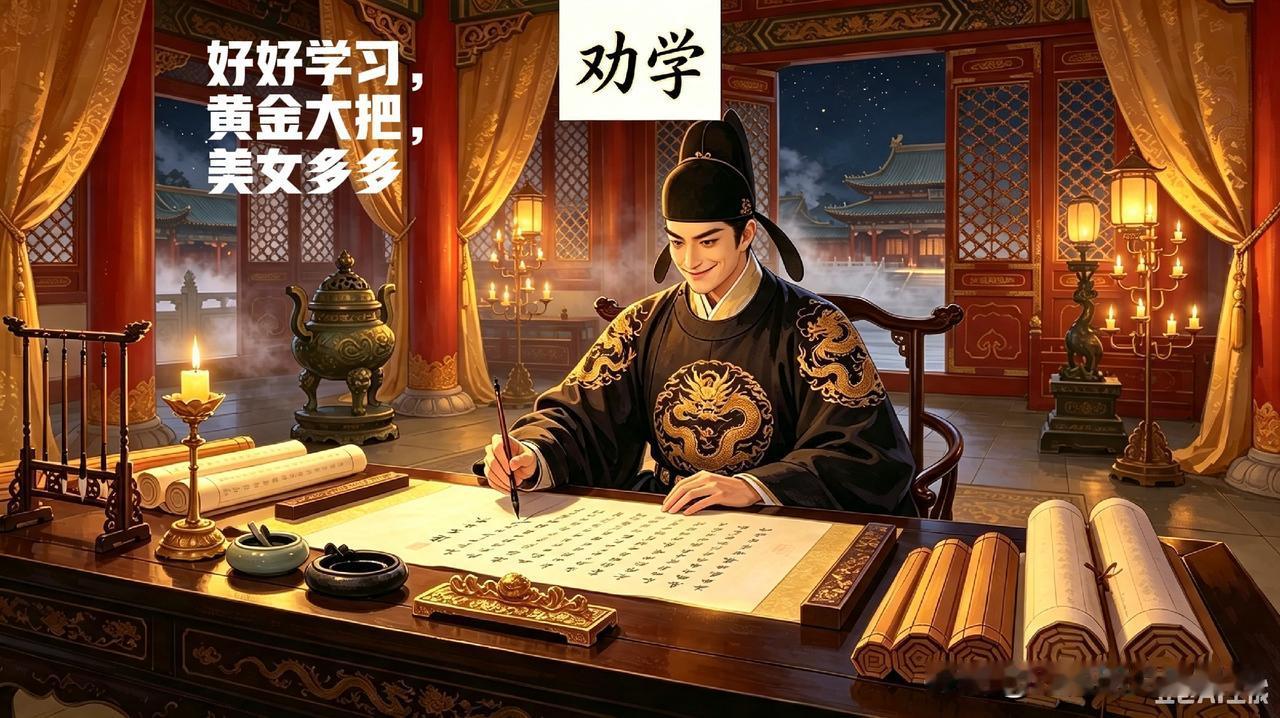 “书中自有颜如玉、书中自有黄金屋”，这句大毒诗是哪个王八蛋写出来的?——从此开始