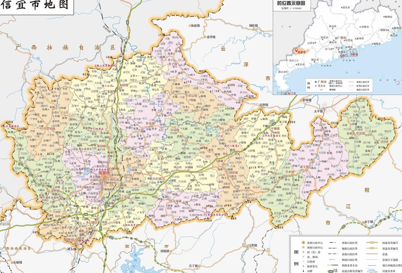 粤西是人口“怪物房”，有非常多县域常住人口超过100万，比如湛江的廉江市和雷州市