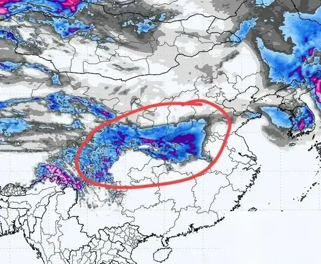 蛇年一次大范围雨雪来啦, 分析: 两大降雪核心区, 局部大雪