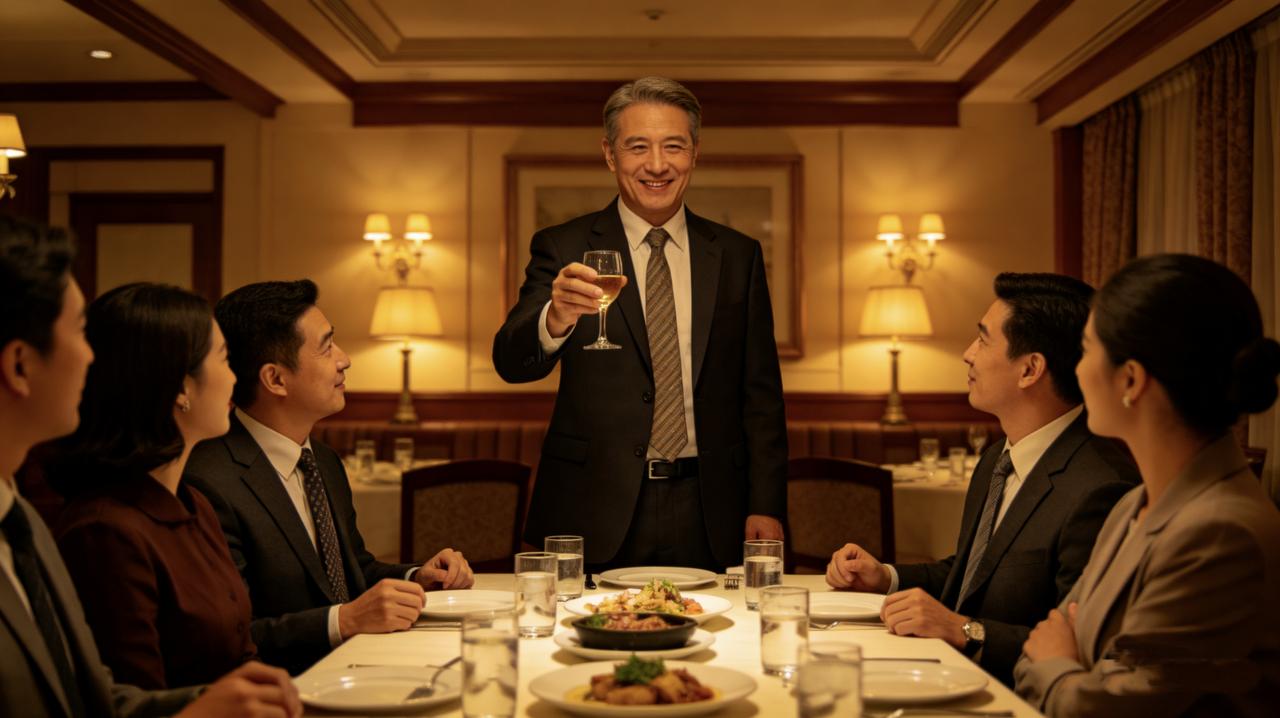 部门聚餐，领导举杯：“大家有什么困难尽管说，公司就是你们的家。”新来的小李站起