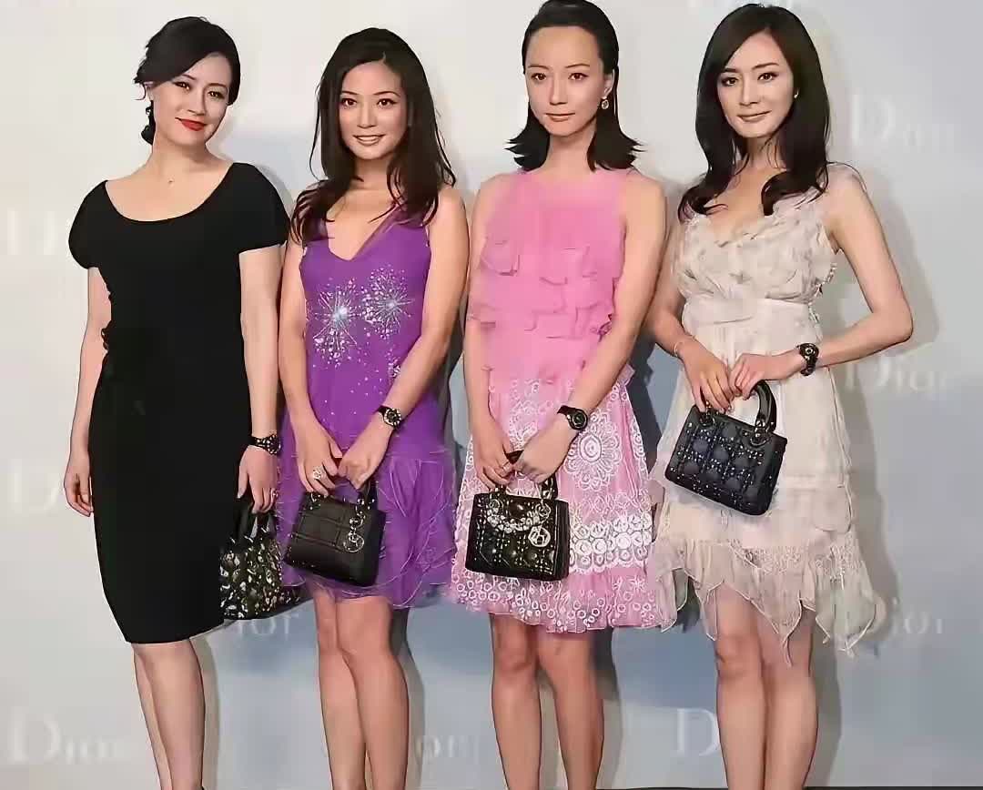 黑色裙子的是谁，有点面熟，但不记得叫什么名字！