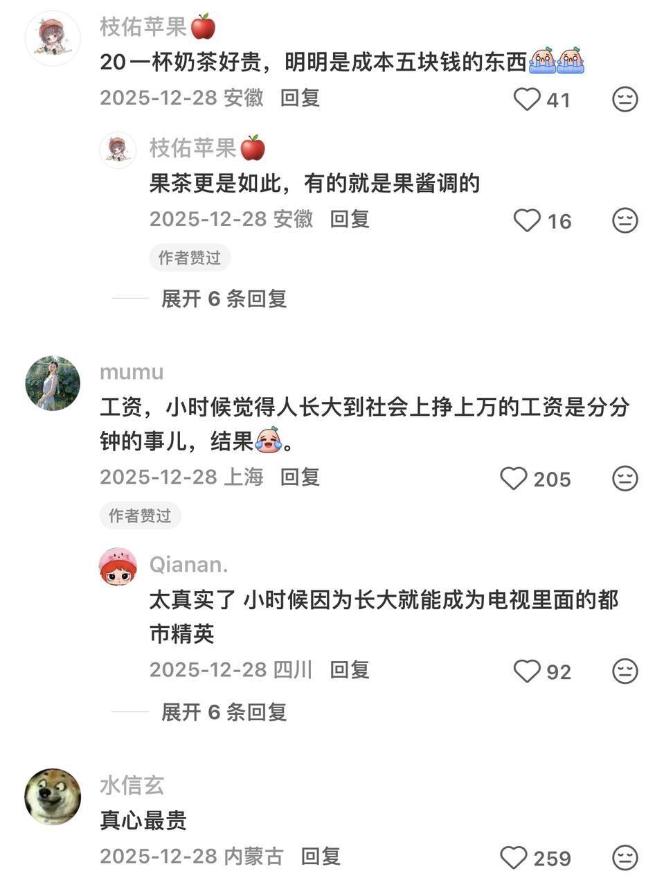 什么东西你成年了才意识到其实很贵