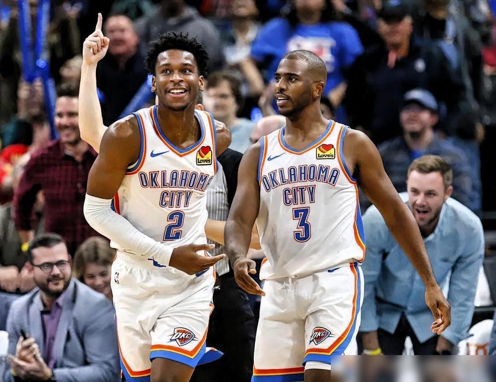 亚历山大说出了心里话！近日雷霆球星SGA接受了ESPN的采访，在谈到前队友保罗时