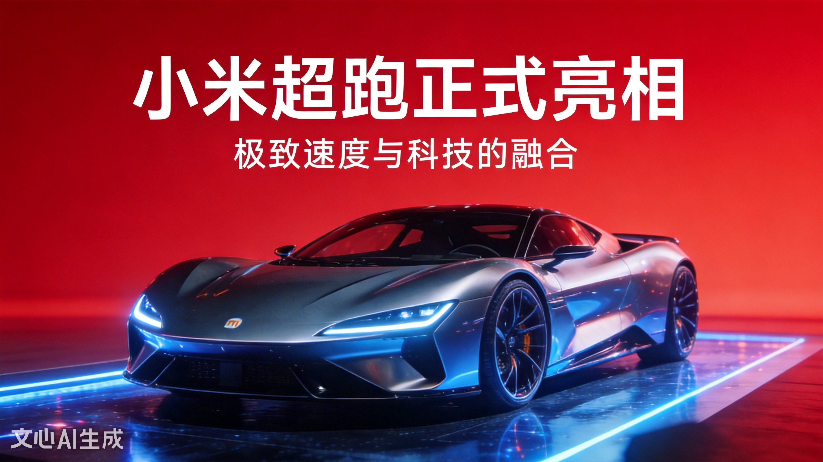 小米超跑正式亮相，这可太让人兴奋了！小米一直以高性价比和创新科技著称...