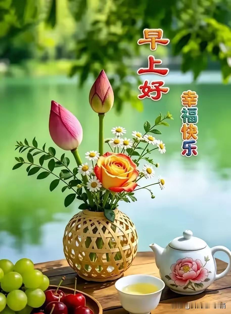 浓浓的初秋，轻轻的问候，深深的情意，满满的祝福；一阵秋风一阵爽，一场秋雨一场凉，