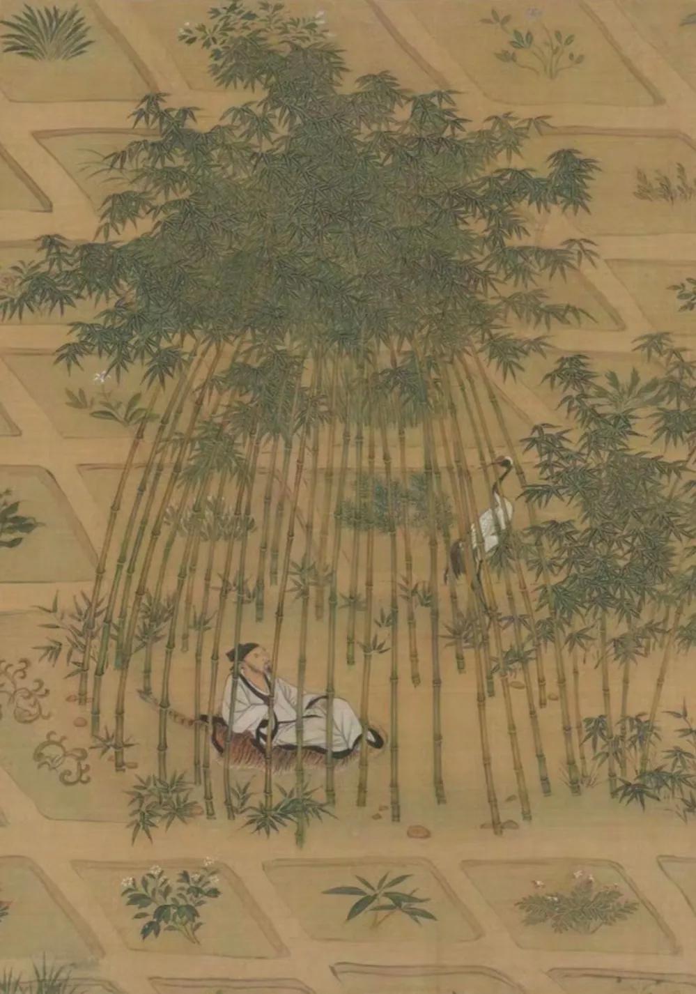 中国文人最喜欢梅兰竹菊，尤其喜欢竹子，他们声称宁可食无肉，不可居无竹，因为竹子象