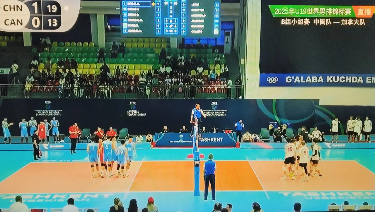 U19中国男排3:0战胜巴西男排，获得第9名！很可惜的是在小组出线后和韩国队比赛