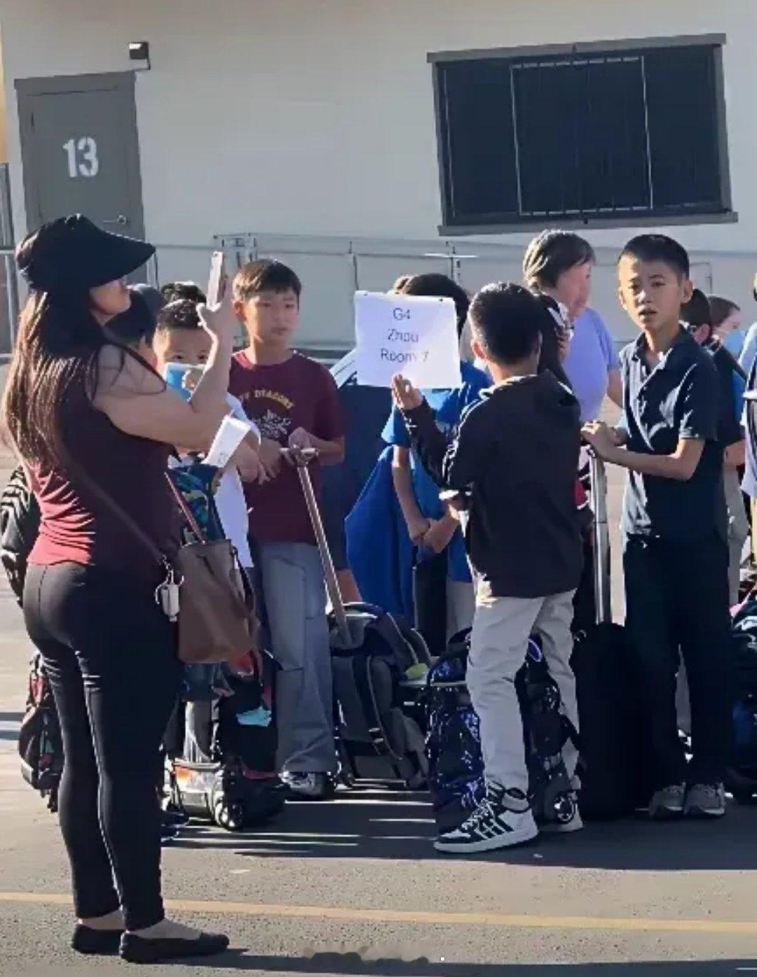 看美国小学开学面孔，会不会以后的世界就是华族与华裔竞争……​​​