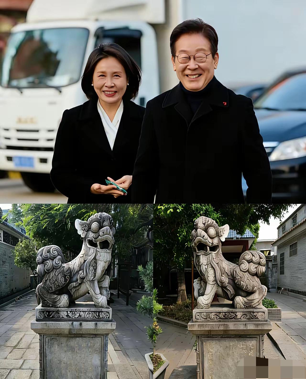 李在明这波操作，简直把“高级社交”玩到了骨子里！访华不带常规伴手礼，偏要扛回