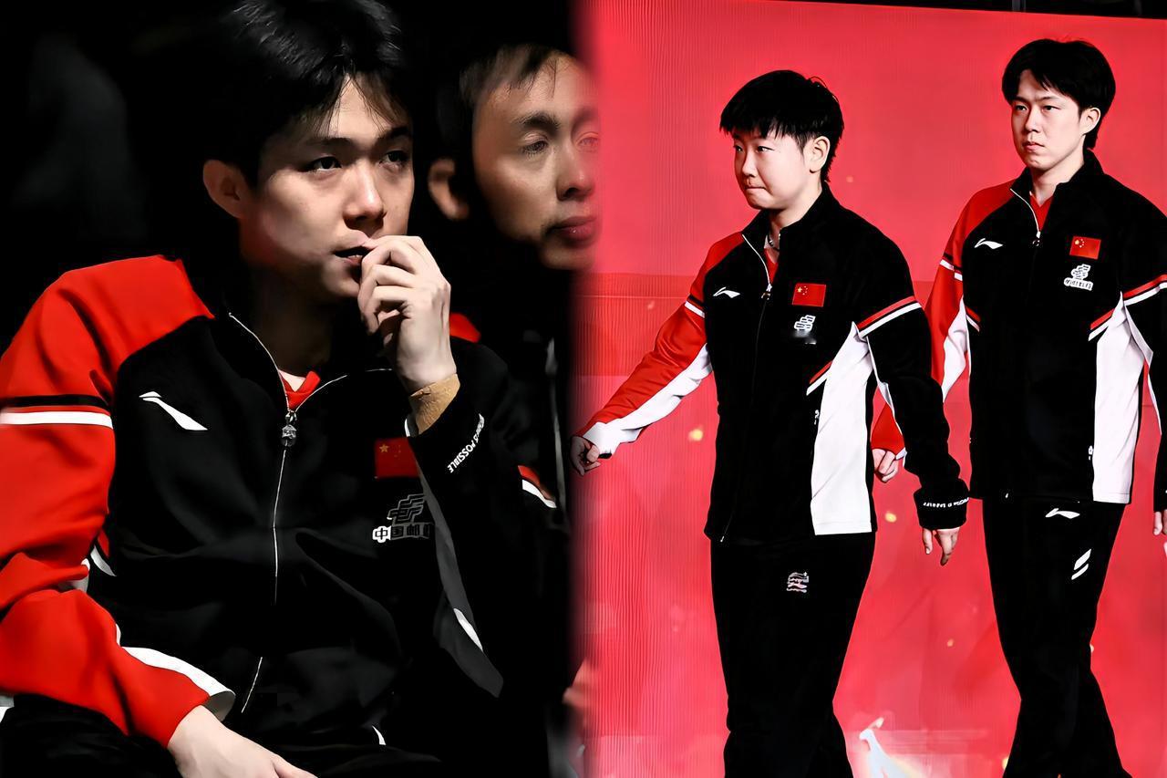 大头这回答，格局真打开了！记者问混双和单打区别，他一点没绕弯子：“打混