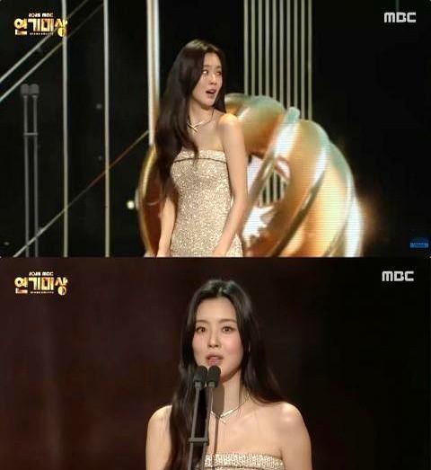 颁奖礼上直接被催婚，李先彬的反应绝了。MBC演技大赏上，颁奖嘉宾赵在允突然对