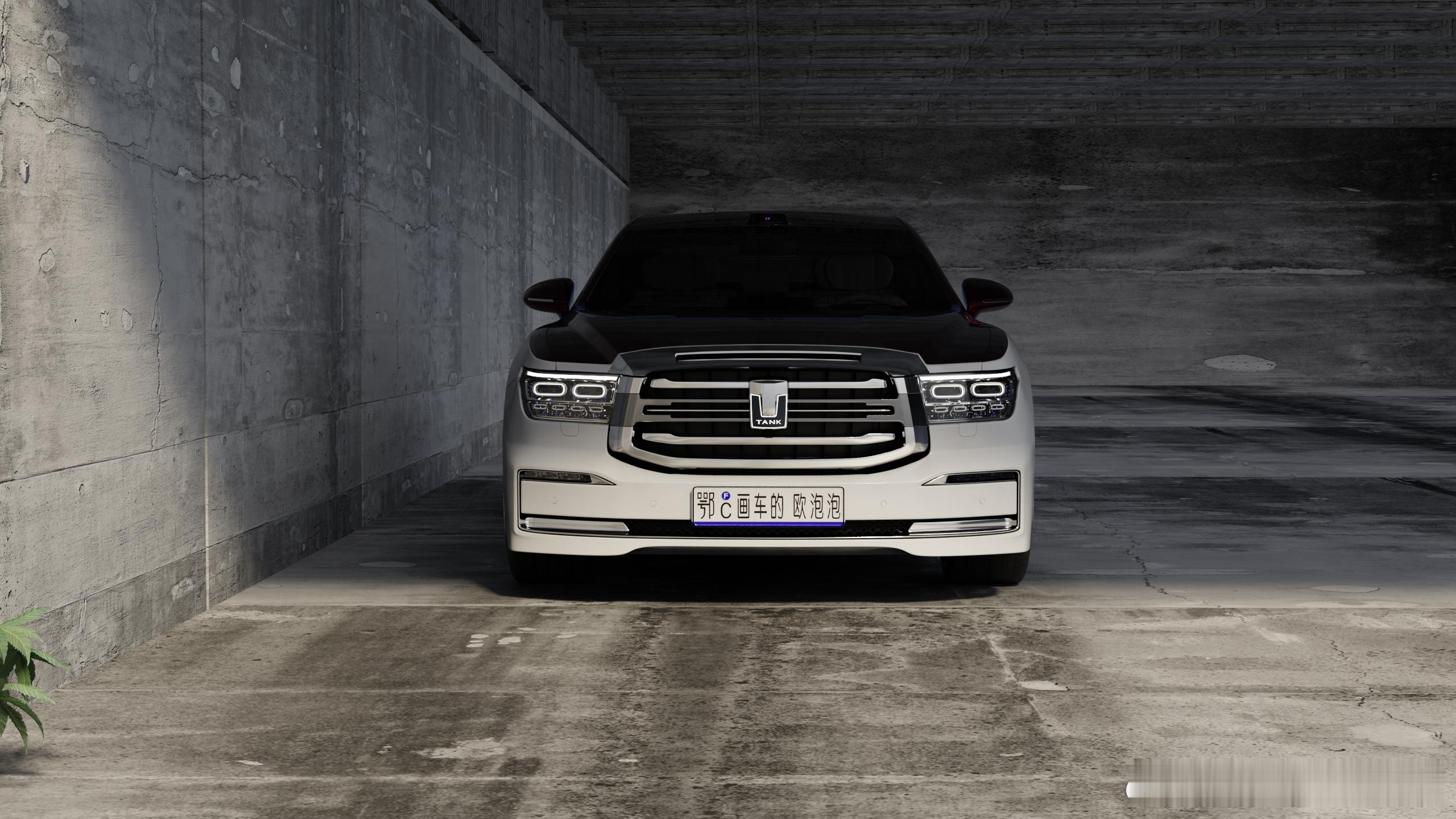 坦克500衍生出轿车版坦克500S，这样的造型够不够好看？它走的是新老元素融合的