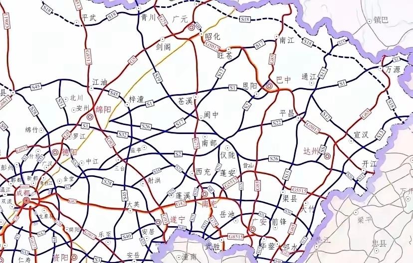 说实话南三高速虽然已经动工了，但是有点像被阉割版，虽然是缓解成巴和银昆高速的又一