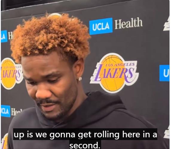 艾顿赛后被问及是否会找詹姆斯告诉他做错了事，艾顿说：“不是每个人都有资格，或者能