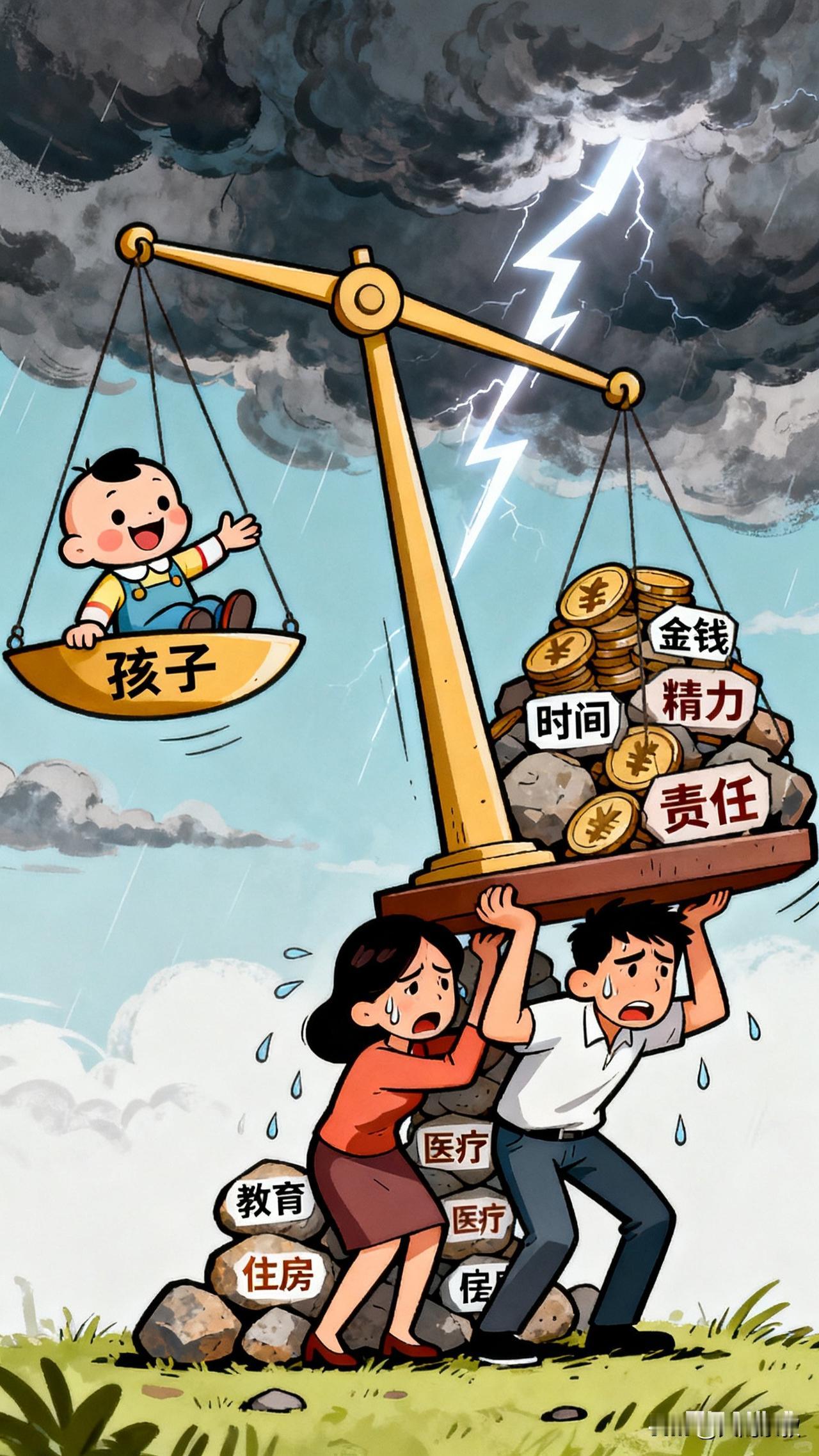 发现没？其实养孩子花钱真不多现在每个家庭压力都挺大说养不起孩子其实这钱没