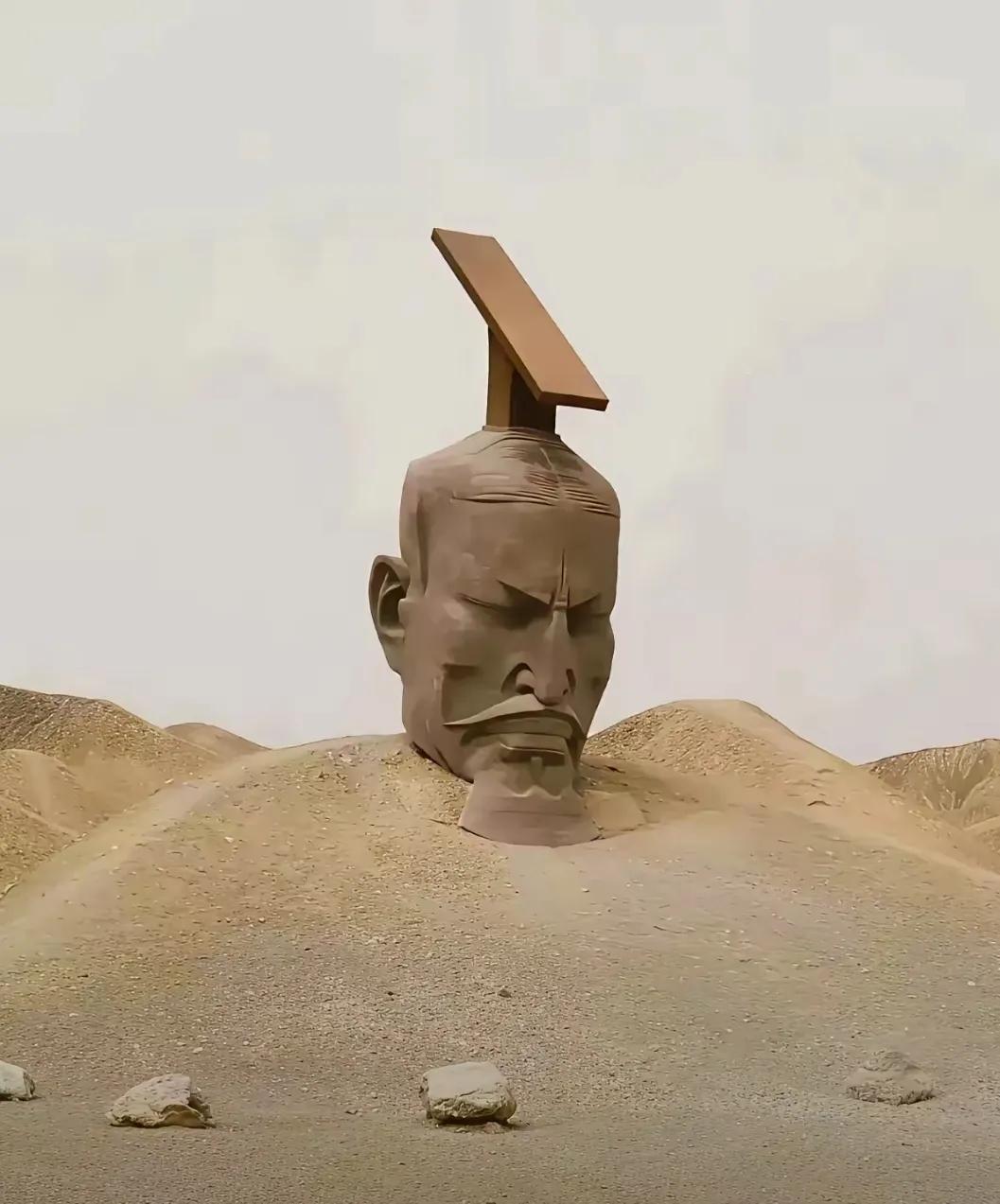 甘肃文旅：汉武帝雕像这事跟我们无关，是清华美院自掏腰包搞出来的！该雕塑名为