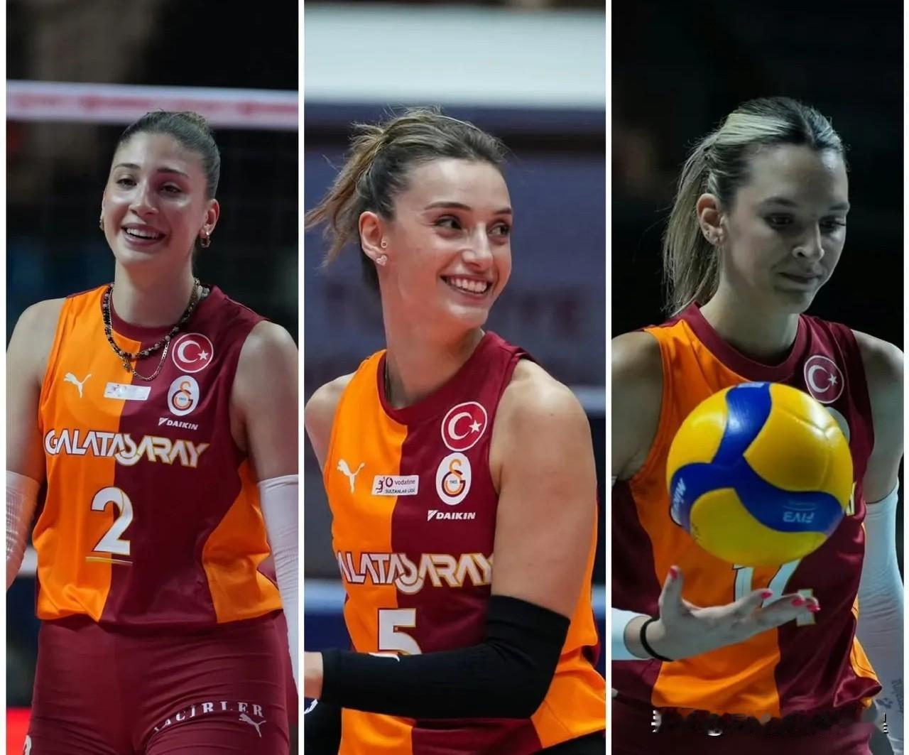 王媛媛下赛季去哪？土耳其媒体曝加拉塔萨雷已和三位队员续约，但名单里没有她。据说她