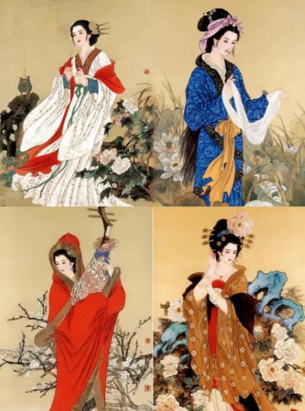 为啥古代四大美女人人知，上古四大美女却没人听说？一提古代四大美女，不管是年轻