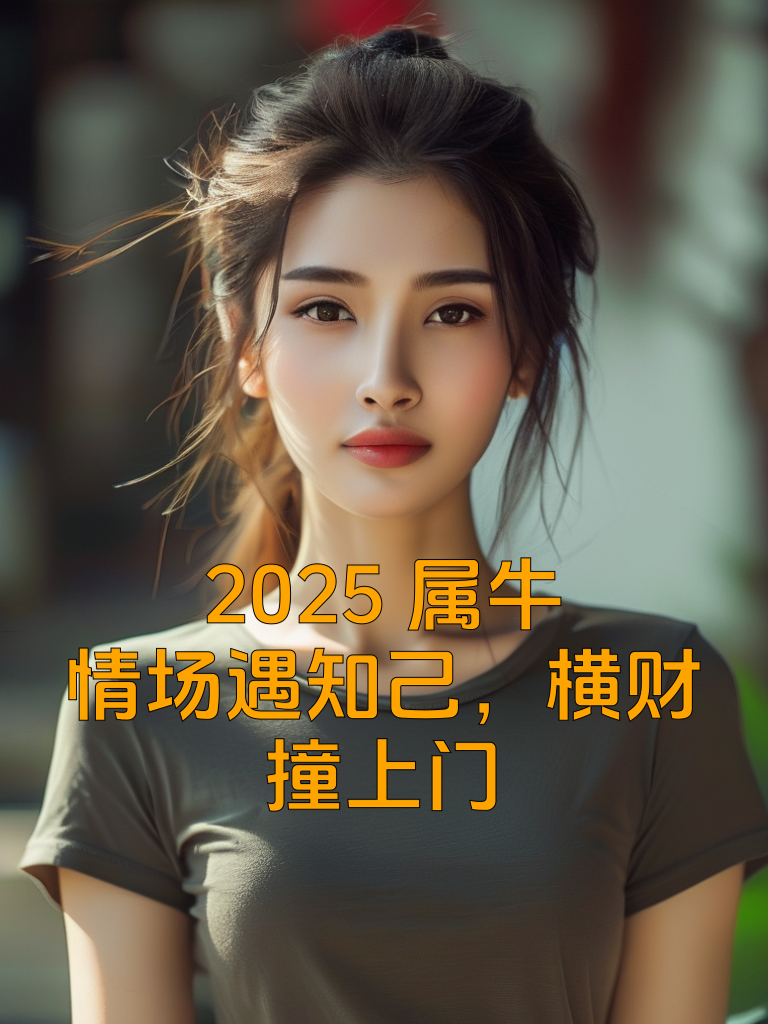 2025属牛：情场遇知己，横财撞上门