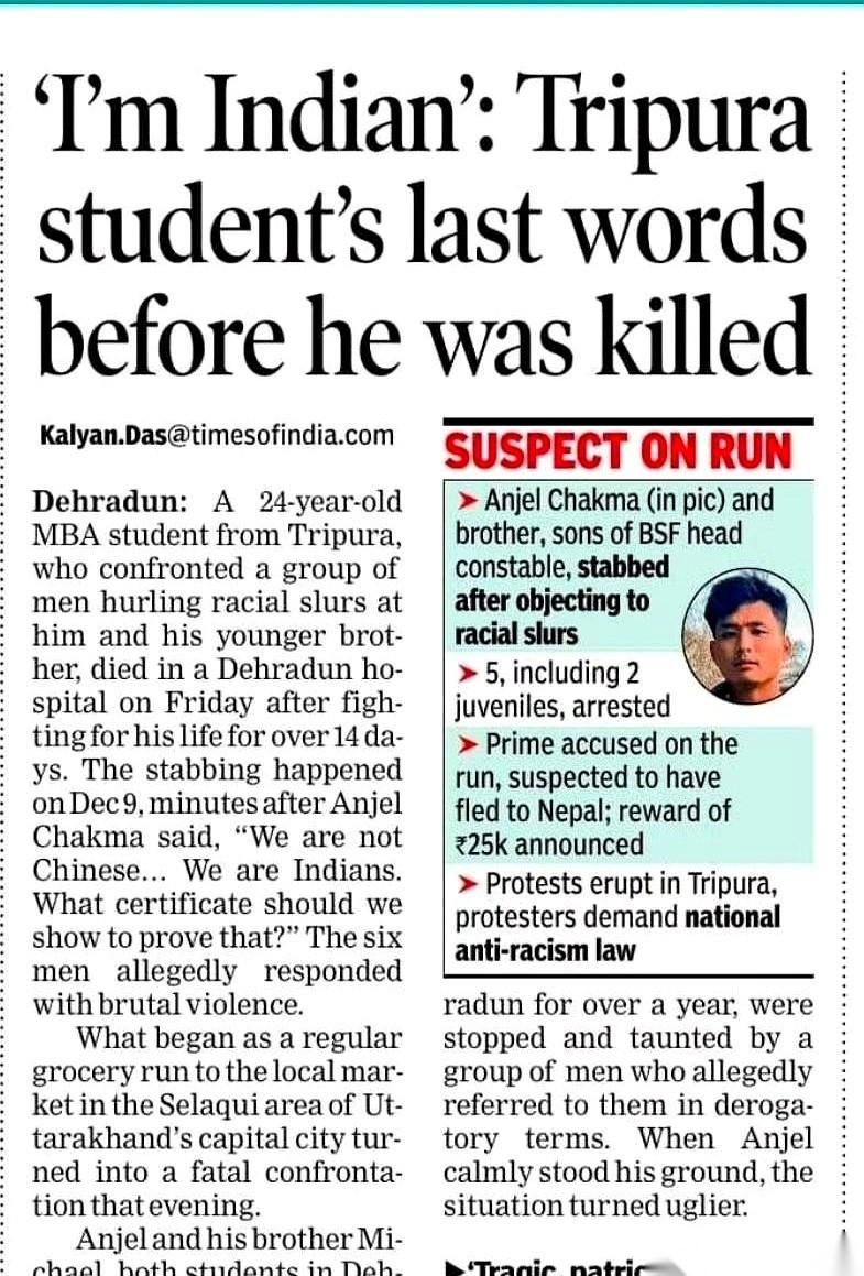 就因为长得像中国人。就这一句话。一个24岁，马上MBA毕业的印度小伙，在自己