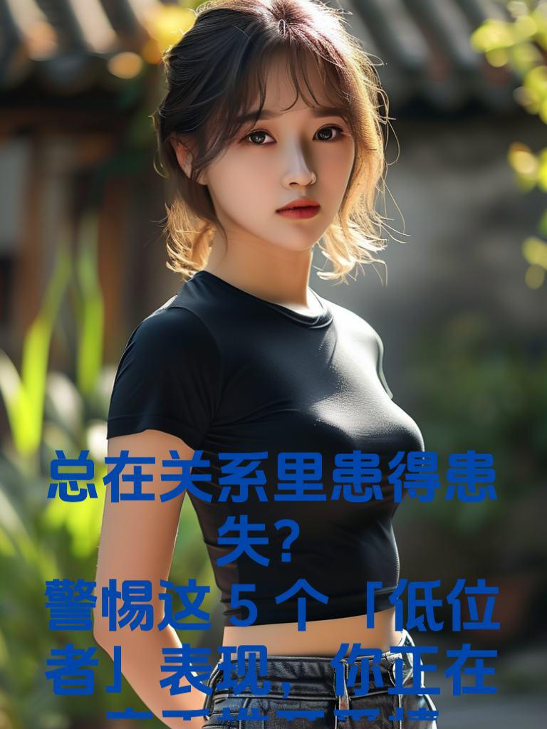 总在关系里患得患失？警惕这5个「低位者」表现，你正在亲手推开爱情