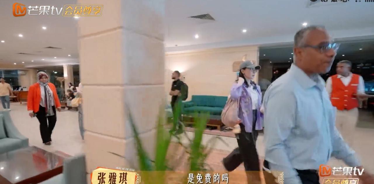 张雅琪，那英是从龚俊那里偷学的吗？看到那个东西，就胆敢问酒店人员是否免费。