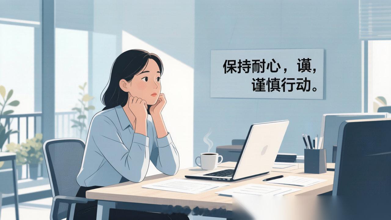 我妈刚转发给我一篇文章，标题就是“五月份不要轻易离职”，还特意叮嘱我看。仿佛看穿
