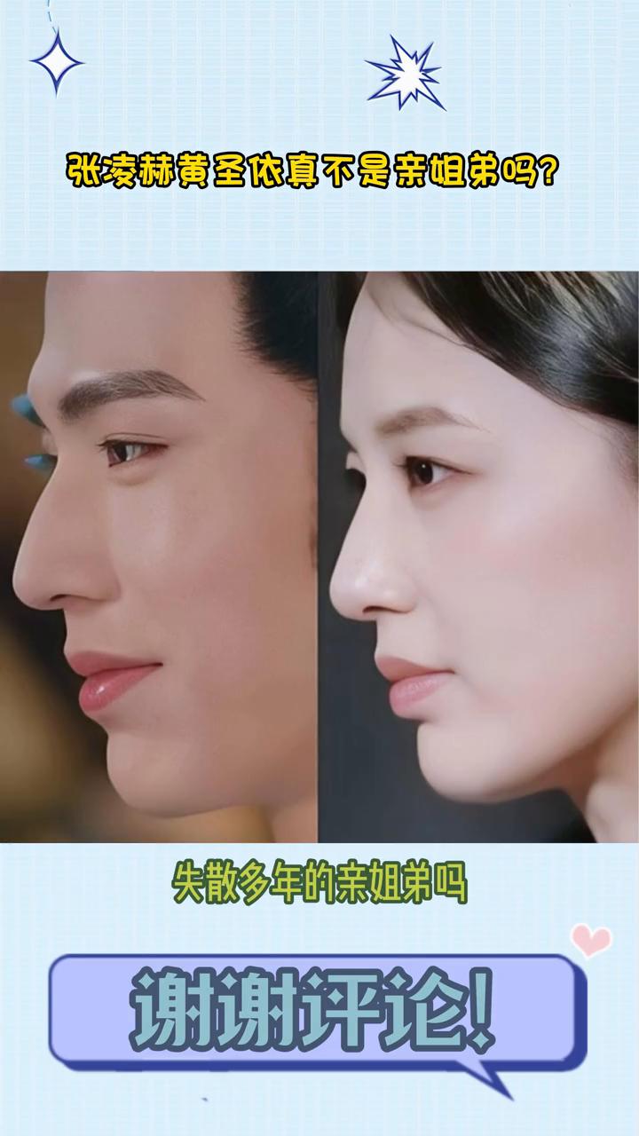 张琳赫和黄圣依真的不是失散多年的清洁地吗？两个人是怎么做到骨像如此神似的？镜头拉