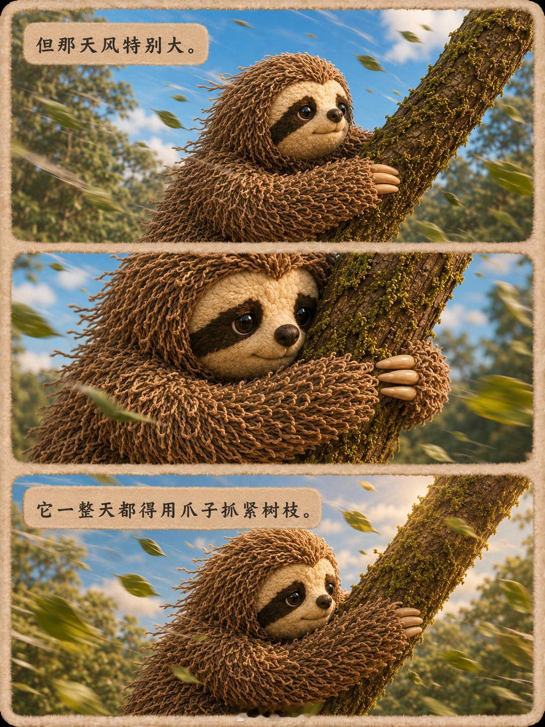开始连载树懒漫画啦，求小地瓜关注！！​​​