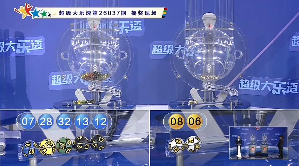意外了！后区号码“08”竟已连续四期亮相。大乐透第26037期开奖号码揭晓：前