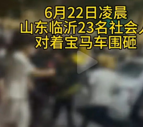 山东临沂23人砸宝马车，车主是不是赚了？砸车的人被拘留，还得被罚款，有可能还得