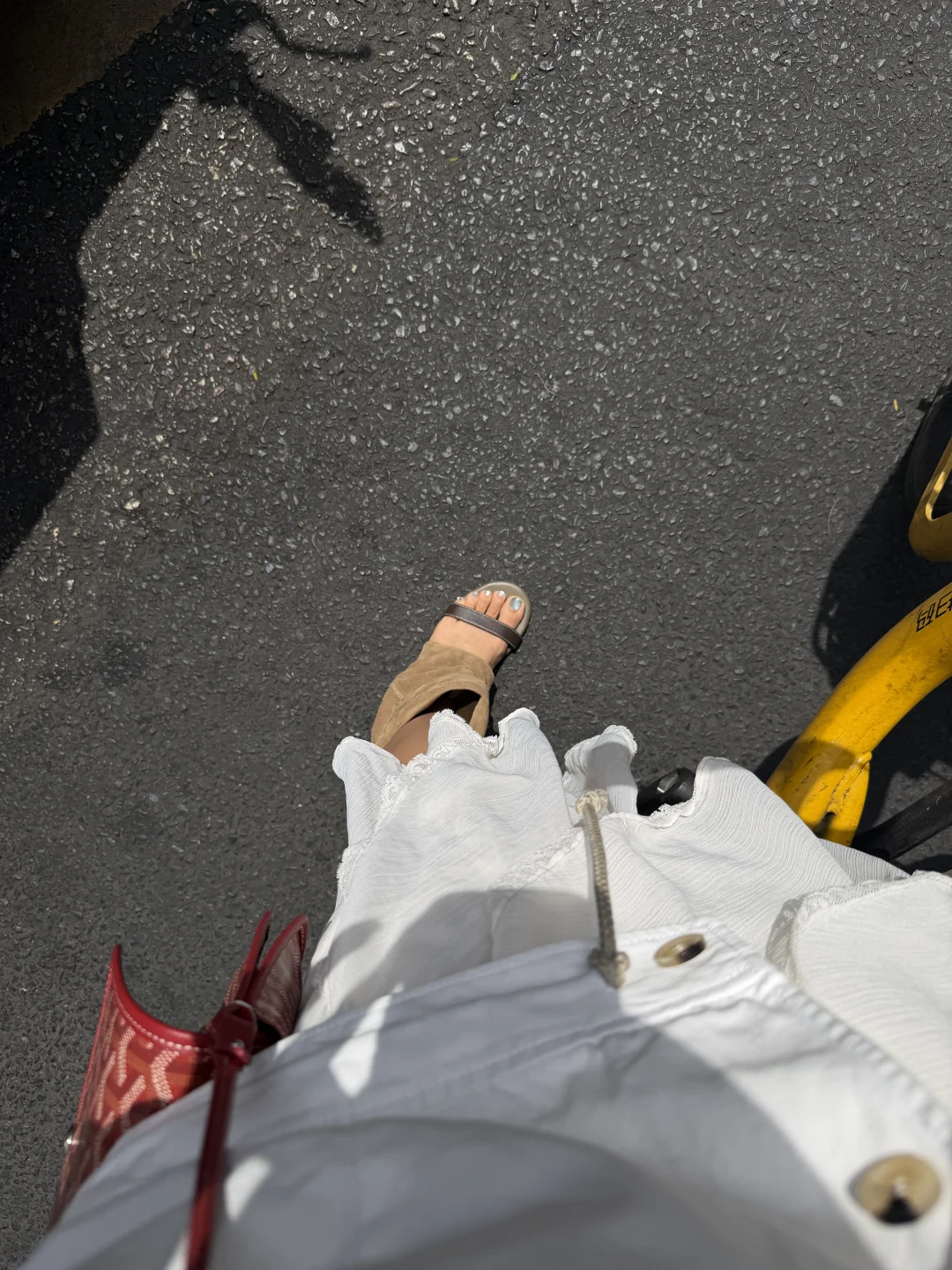 穿漂亮凉鞋🤍🤎