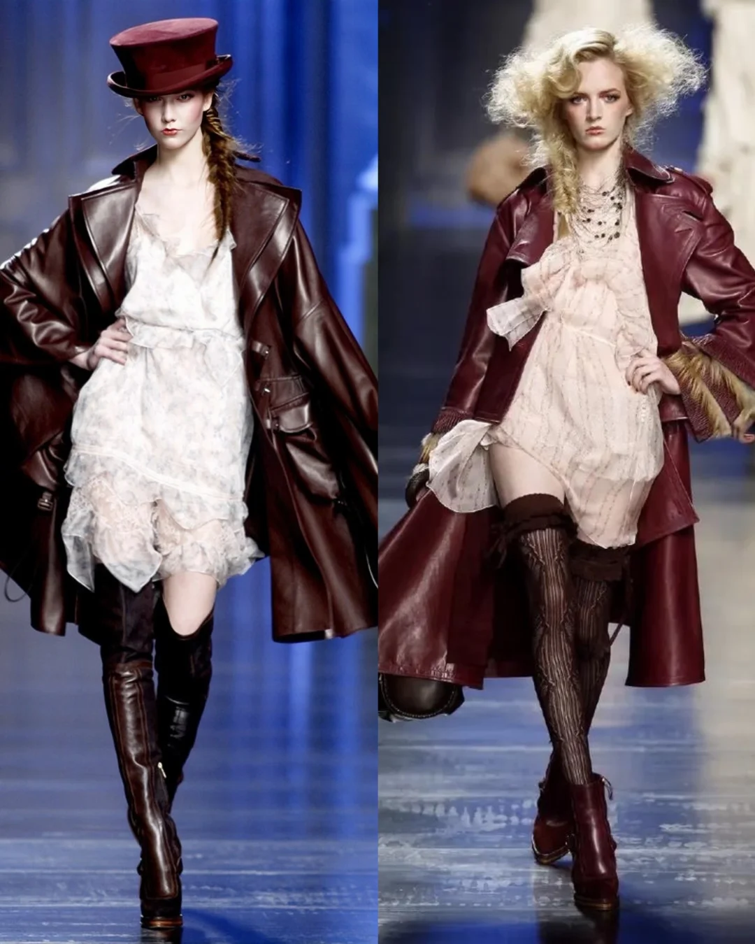 Dior2010秋冬｜海盗爷的英伦刚柔复古秀场✨