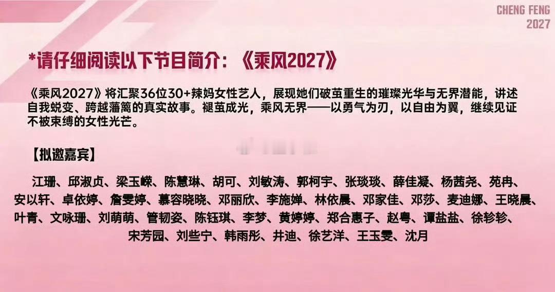 浪8拟邀阵容，大家觉得可信吗？有期待的吗？​​​