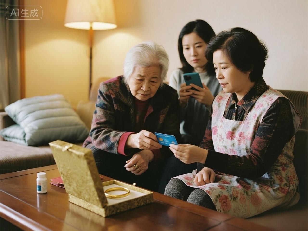 我刚跟婆婆说“以后每月交2000生活费”，她当晚就哭着给小姑子打电话，说我“逼她