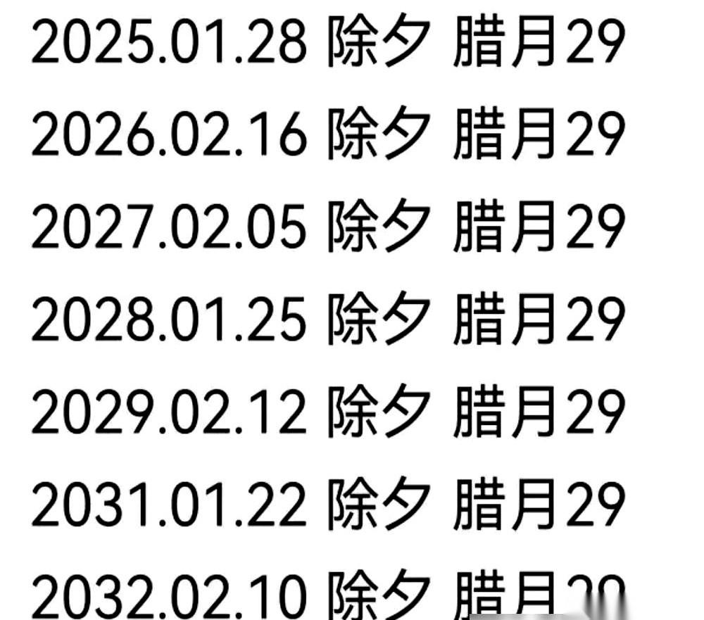 我们喊了几百年的“大年三十”，马上要凭空消失了。不信你现在就打开手机日历，翻到